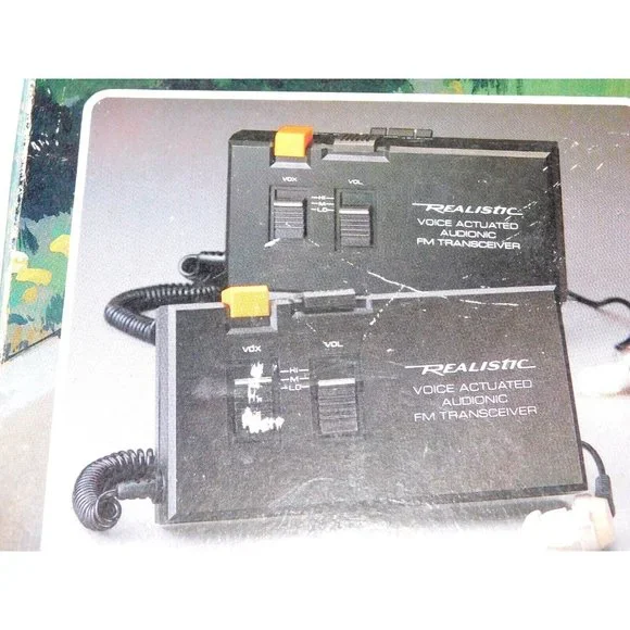 VTG 1980s Realistic TRC504 Two Way Audionic Communication System WORKING - Picture 2 of 8